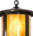 Meyda Tiffany - 3486 - One Light Pendant - Fulton - Craftsman Brown