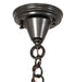 Meyda Tiffany - 3486 - One Light Pendant - Fulton - Craftsman Brown