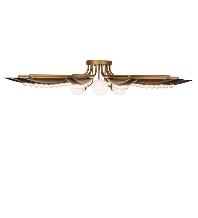 Meyda Tiffany - 253404 - LED Chandelier - Anahata - Natural Wood