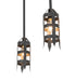 Meyda Tiffany - 257022 - Four Light Island Pendant - Middleburry - Wrought Iron