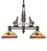 Meyda Tiffany - 259050 - Two Light Pendant - Pinecone - Custom