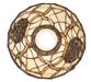 Meyda Tiffany - 259132 - One Light Pendant - Pinecone - Custom