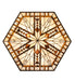 Meyda Tiffany - 260940 - Three Light Semi-Flushmount - Sonoma - Antique Copper
