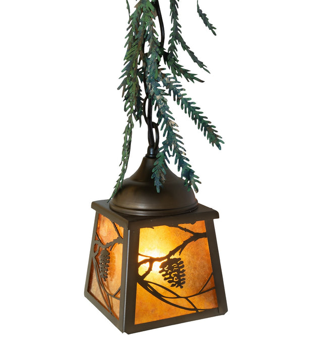Meyda Tiffany - 261863 - One Light Pendant - Pine Branch - Antique Copper
