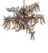 Meyda Tiffany - 262112 - 12 Light Chandelier - Pine Branch - Mahogany Bronze