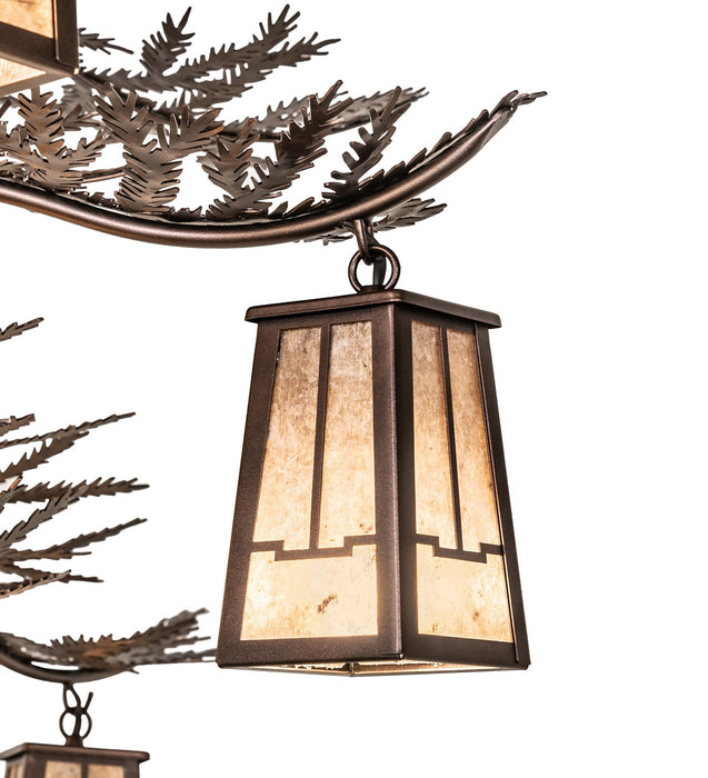 Meyda Tiffany - 262112 - 12 Light Chandelier - Pine Branch - Mahogany Bronze