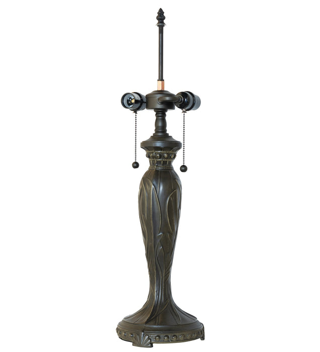 Meyda Tiffany - 264846 - Two Light Table Lamp - Duffner & Kimberly Shell & Diamond - Mahogany Bronze