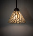 Meyda Tiffany - 104905 - One Light Pendant - Jadestone Willow - Mahogany Bronze