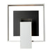 Hubbardton Forge - 302603-SKT-02-80-ZM0546 - One Light Outdoor Wall Sconce - Shadow Box - Coastal White