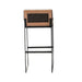 Arteriors - 2094 - Bar Stool - Marmont - Graphite Leather