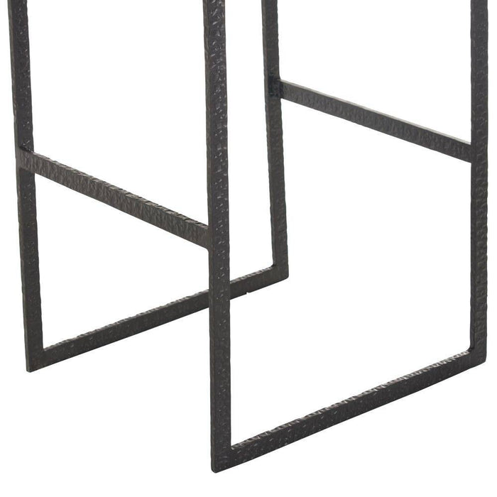 Arteriors - 2094 - Bar Stool - Marmont - Graphite Leather