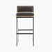 Arteriors - 2094 - Bar Stool - Marmont - Graphite Leather