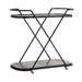 Arteriors - 4650 - Bar Cart - Nakoa - Blackened Iron