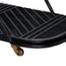 Arteriors - 4650 - Bar Cart - Nakoa - Blackened Iron