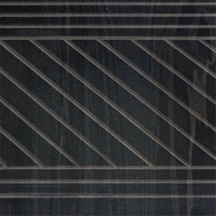 Arteriors - 4650 - Bar Cart - Nakoa - Blackened Iron