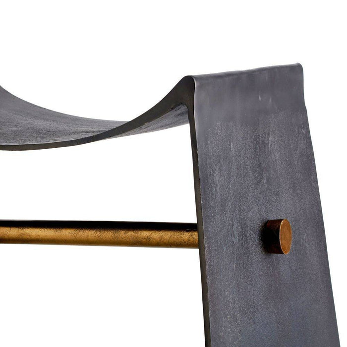 Arteriors - 4670 - Stool - Montez - Blackened