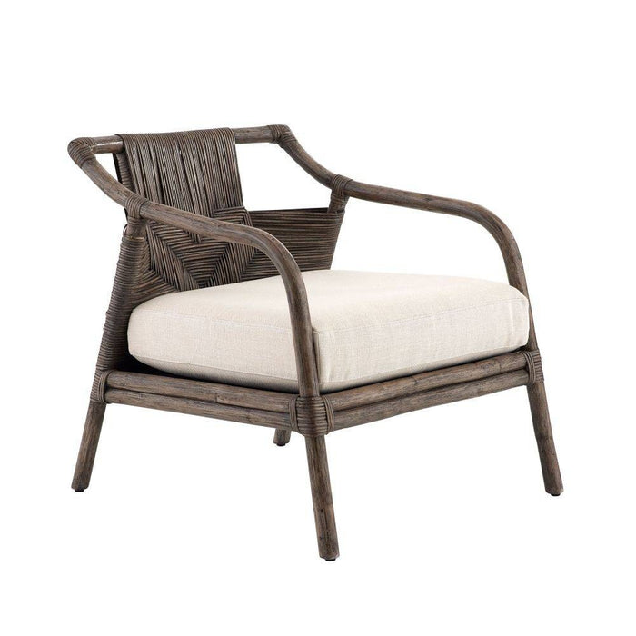 Arteriors - 5671 - Lounge Chair - Newton - Bone Linen