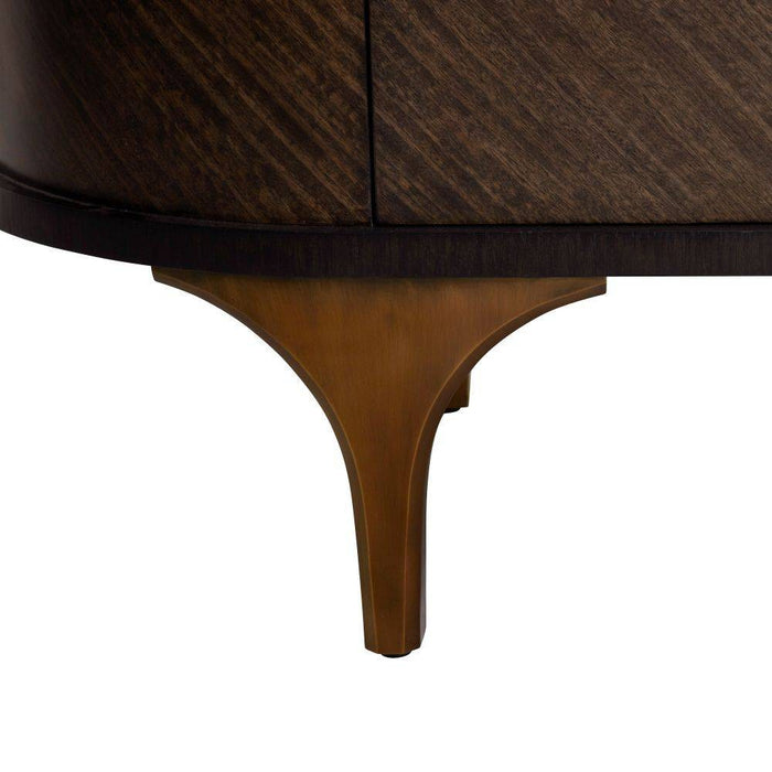 Arteriors - 5687 - Credenza - Nathaniel - Saddle Wood