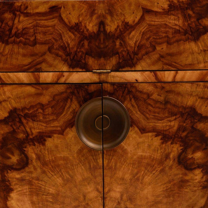Arteriors - 5688 - Cocktail Cabinet - Manhattan - Toffee Burl