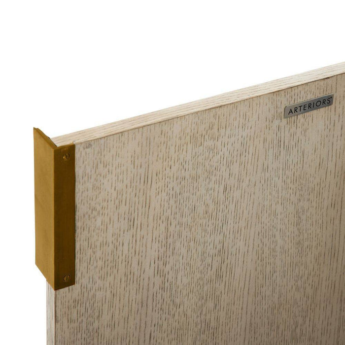 Arteriors - 5689 - Cabinet - Naomi - Ivory Smoke Oak