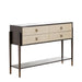 Arteriors - 5701 - Console - Nora - Brindle Eucalyptus Veneer