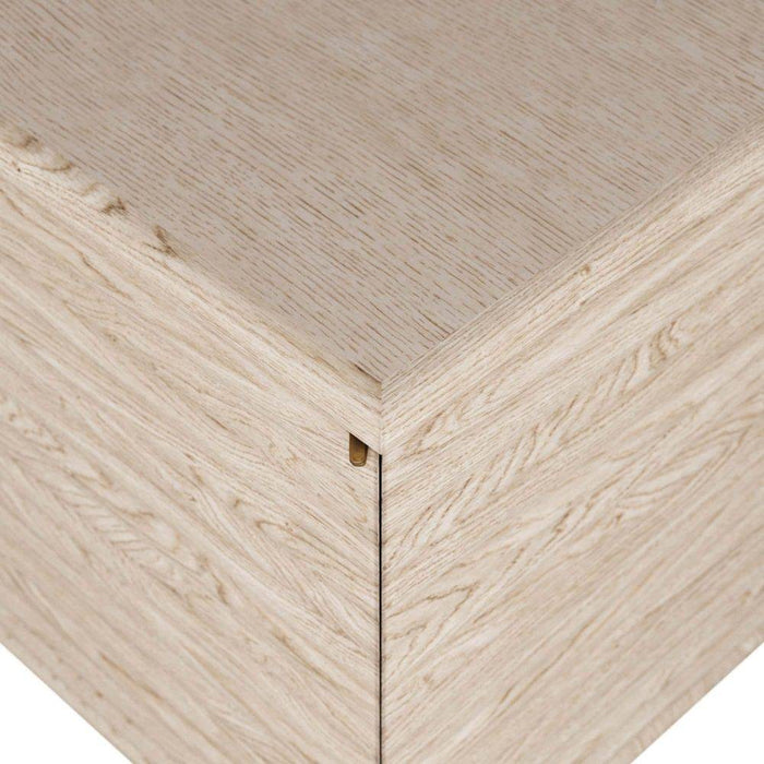 Arteriors - 5738 - Cabinet - Seine - Smoke Oak Veneer/Antique Brass