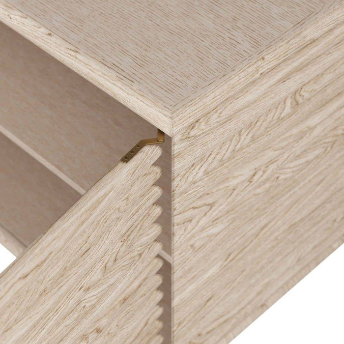 Arteriors - 5738 - Cabinet - Seine - Smoke Oak Veneer/Antique Brass