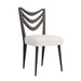 Arteriors - 5769 - Dining Chair - Sutton - Ebony Mahogany/Muslin
