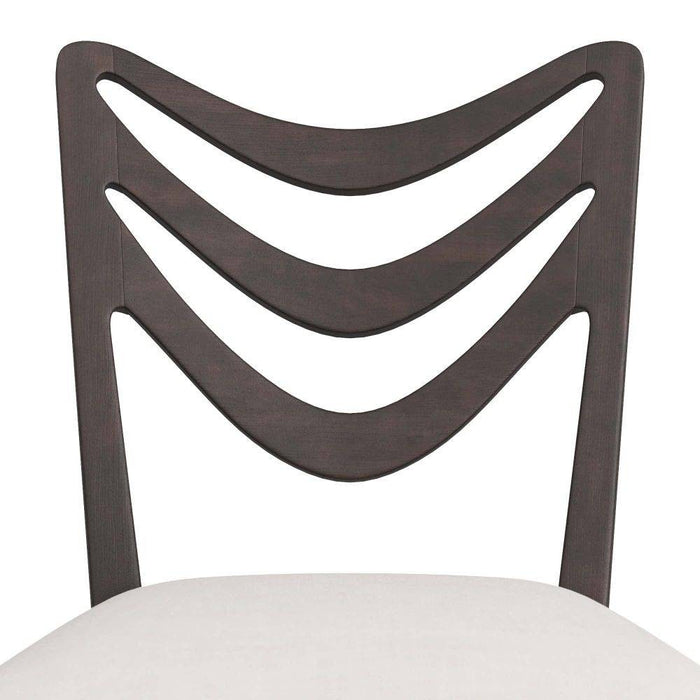 Arteriors - 5769 - Dining Chair - Sutton - Ebony Mahogany/Muslin