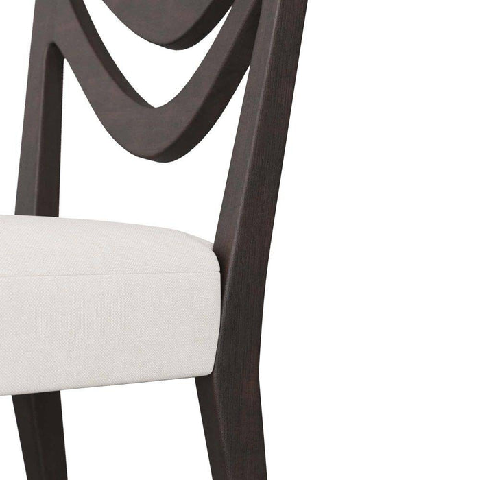 Arteriors - 5769 - Dining Chair - Sutton - Ebony Mahogany/Muslin