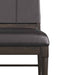 Arteriors - 6877 - Chair - Keegan - Ebony Wood/Black Leather