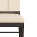 Arteriors - 6969 - Chair - Keegan - Ebony Wood/Ivory Leather