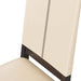 Arteriors - 6969 - Chair - Keegan - Ebony Wood/Ivory Leather