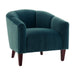 Arteriors - 8130 - Accent Chair - Misha - Peacock Velvet
