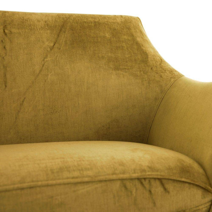 Arteriors - 8163 - Settee - Leandro - Marigold Velvet