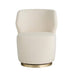 Arteriors - 8171 - Chair - Poppy - Cloud Boucle/Champagne Swivel