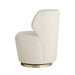 Arteriors - 8171 - Chair - Poppy - Cloud Boucle/Champagne Swivel