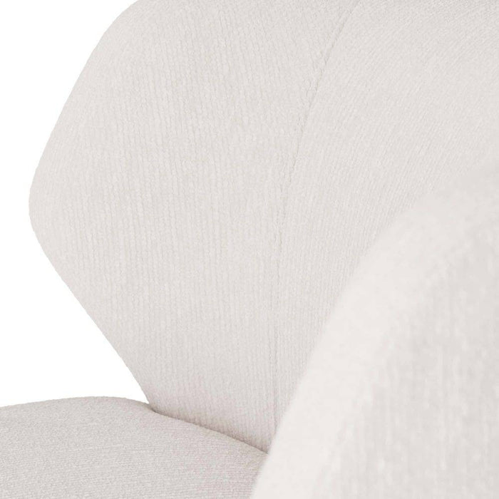Arteriors - 8171 - Chair - Poppy - Cloud Boucle/Champagne Swivel