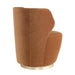 Arteriors - 8172 - Chair - Poppy - Cider Velvet/Champagne Swivel
