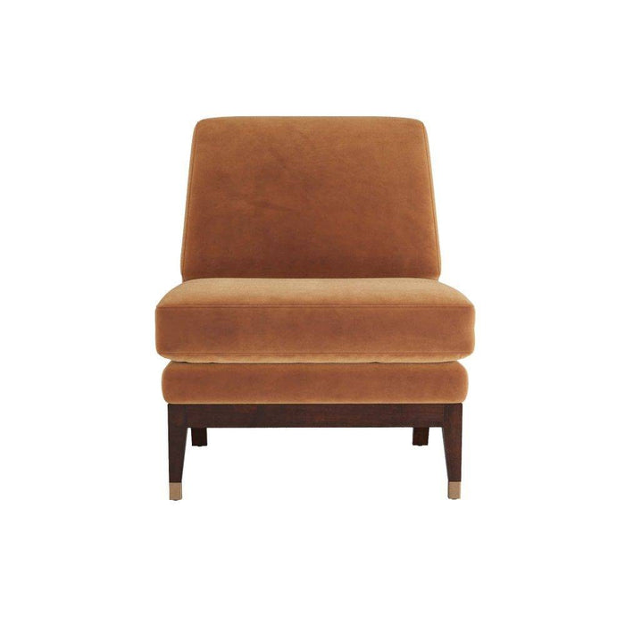 Arteriors - 8173 - Chair - Sawyer - Cider Velvet/Dark Walnut