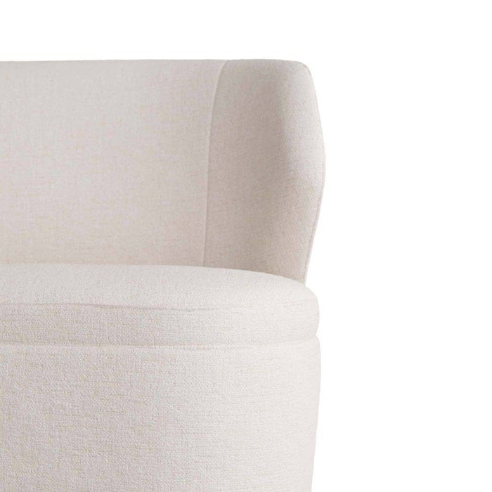 Arteriors - 8176 - Settee - Pasadena - Cloud Boucle/Dark Walnut