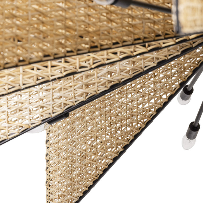 Varaluz - 379C30MBS - 30 Light Chandelier - Machina - Matte Black/Sulihiya