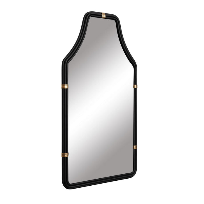 Varaluz - 407MI08MBFG - Mirror - Federal Case - Matte Black/French Gold