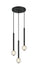 Matteo Lighting - C68903MB - Three Light Pendant - Windchimer