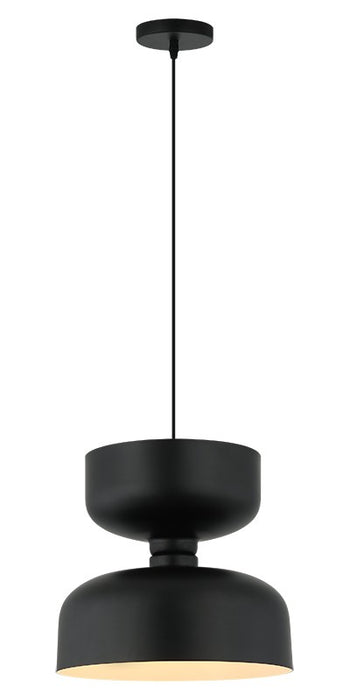 Matteo Lighting - C71101BK - One Light Pendant - Pedestal