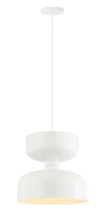Matteo Lighting - C71101WH - One Light Pendant - Pedestal