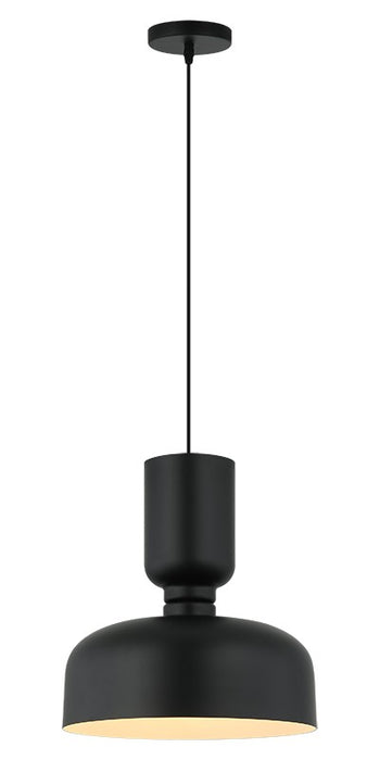 Matteo Lighting - C71102BK - One Light Pendant - Pedestal