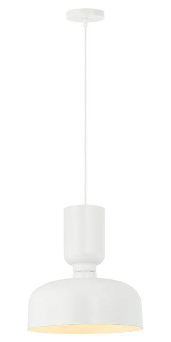 Matteo Lighting - C71102WH - One Light Pendant - Pedestal