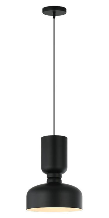 Matteo Lighting - C71103BK - One Light Pendant - Pedestal