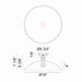 Matteo Lighting - X81911MB - One Light Ceiling Mount - Farmley